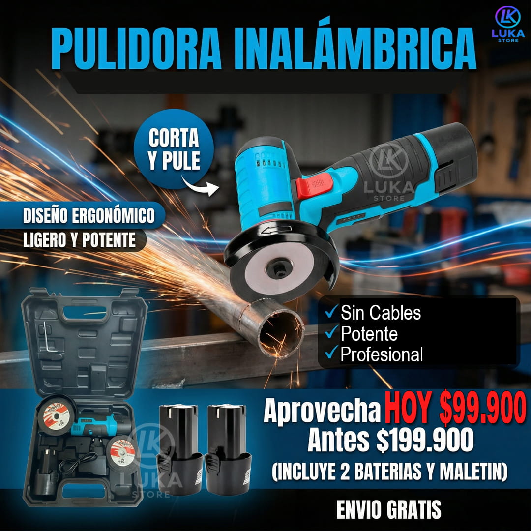 MINI PULIDORA INALAMBRICA