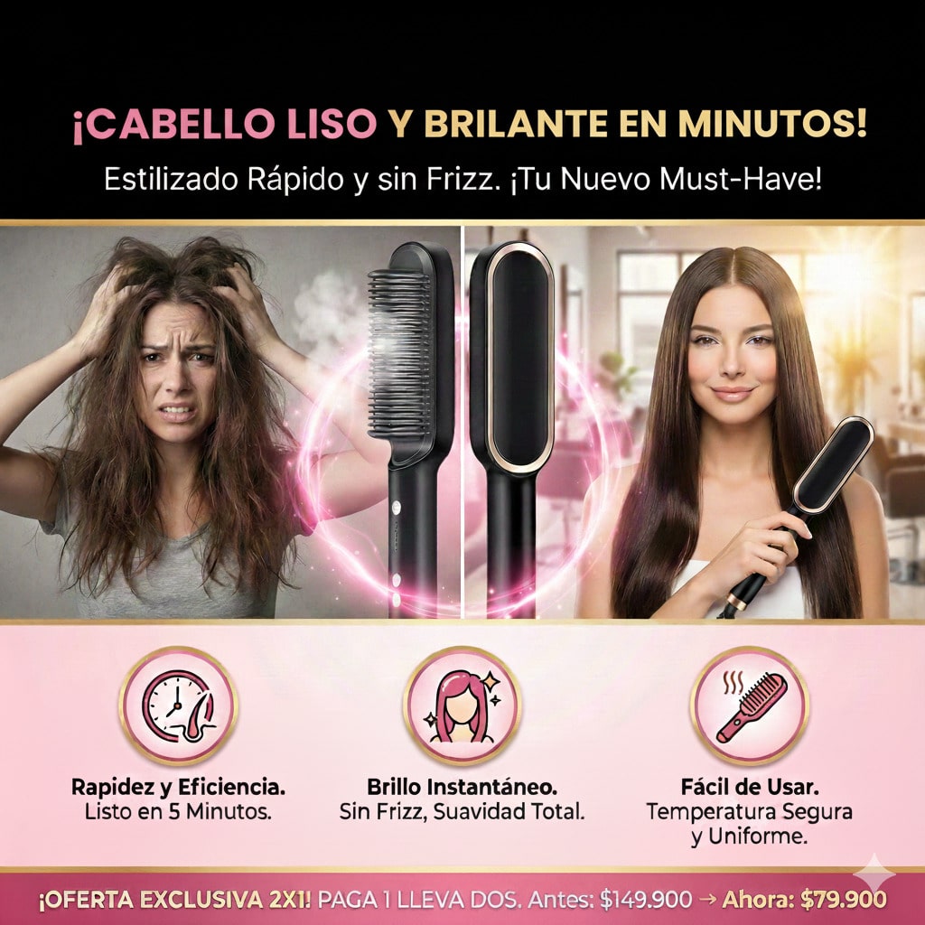 2X1 CEPILLO ALISADOR PREMIUM PRO