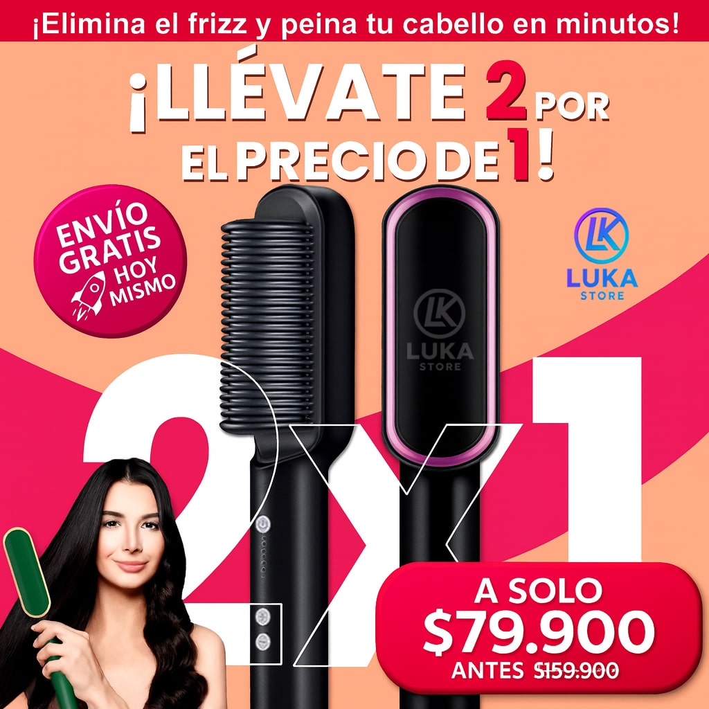 2X1 CEPILLO ALISADOR PREMIUM PRO